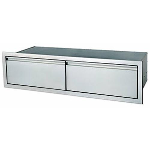 Crown Verity 48in Built-in Double Storage Drawers ES-SD2-48 IMAGE 1