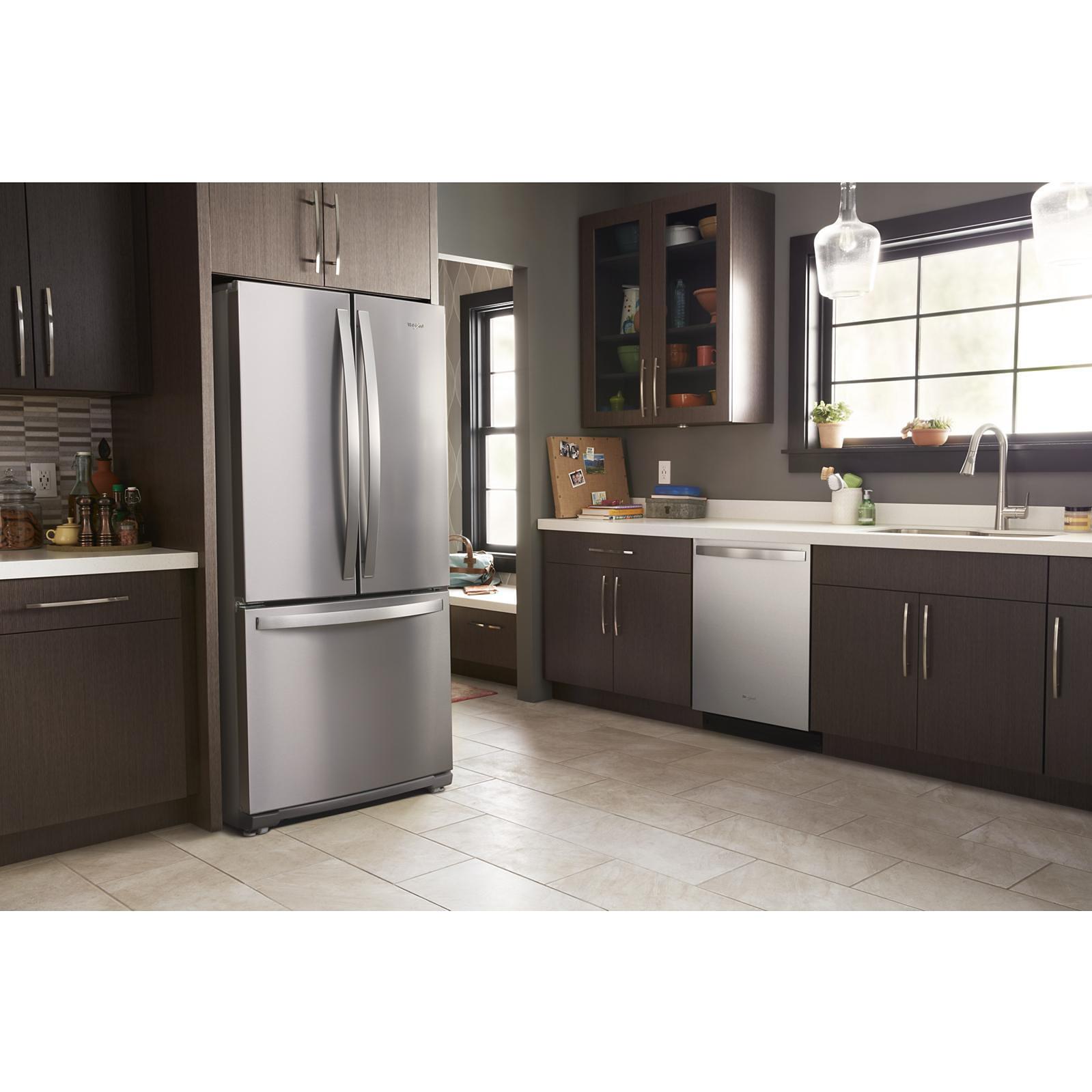 Whirlpool 30-inch, 19.68 cu.ft. Freestanding French 3-Door Refrigerator with FreshFlow™ Air Filter WRF560SFHZ IMAGE 10