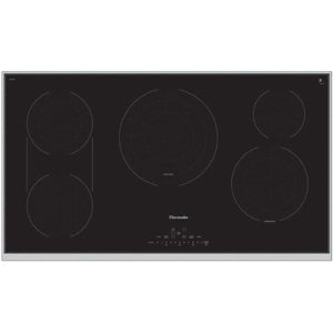 Thermador 36-inch Built-In Electric Cooktop with CookSmart® CET366TB IMAGE 1
