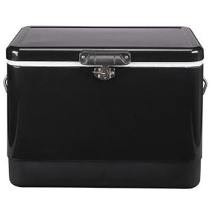 Retro Cooler 54L Camper Cooler RTO54 Black Retro Camper IMAGE 1