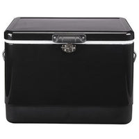 Retro Cooler 54L Camper Cooler RTO54 Black Retro Camper IMAGE 1