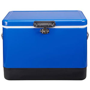 Retro Cooler 54L Camper Cooler RTO54 Blue Retro Camper IMAGE 1