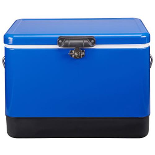 Retro Cooler 54L Camper Cooler RTO54 Blue Retro Camper IMAGE 1