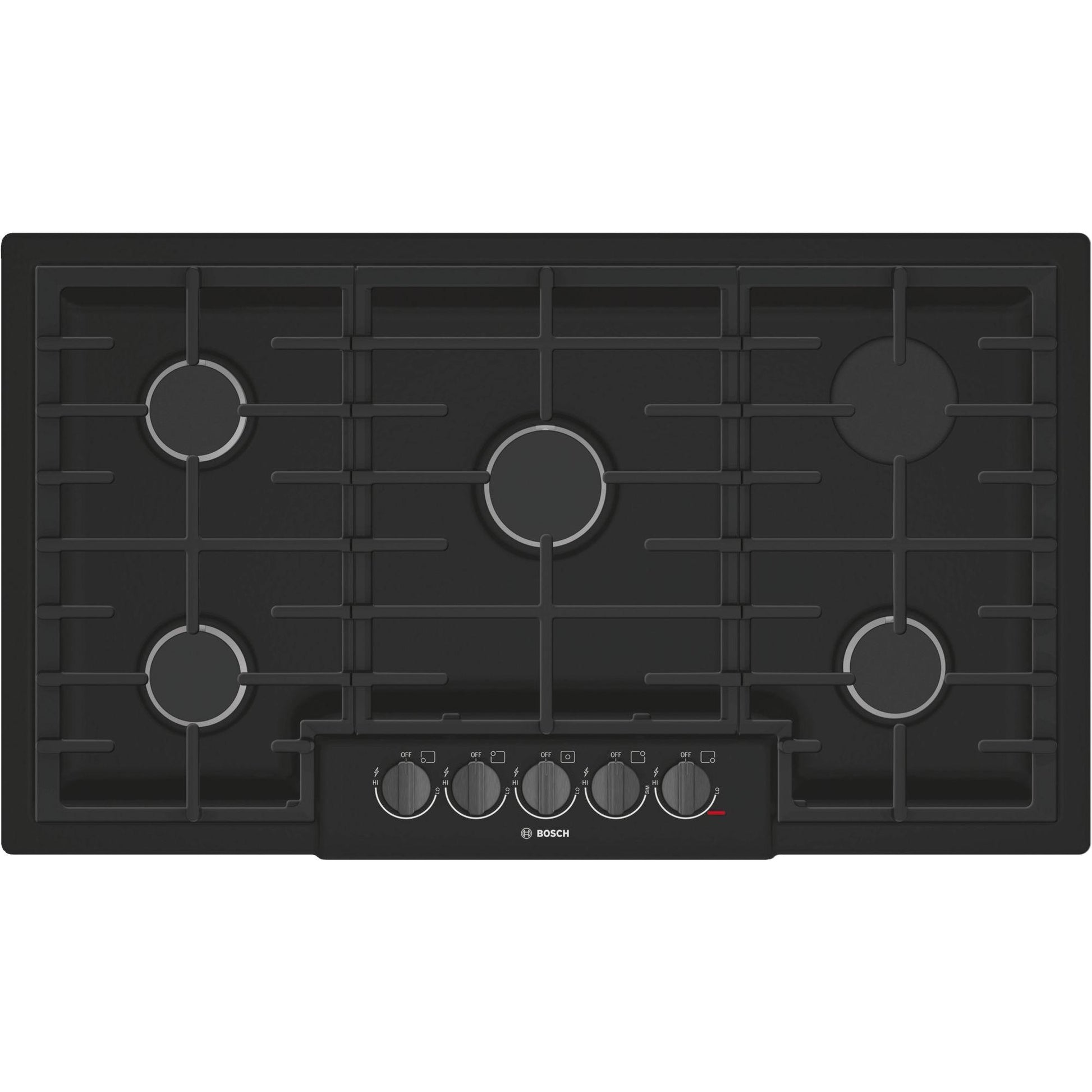 Bosch 36-inch Built-in Gas Cooktop with OptiSim® Burner NGM8646UC IMAGE 1