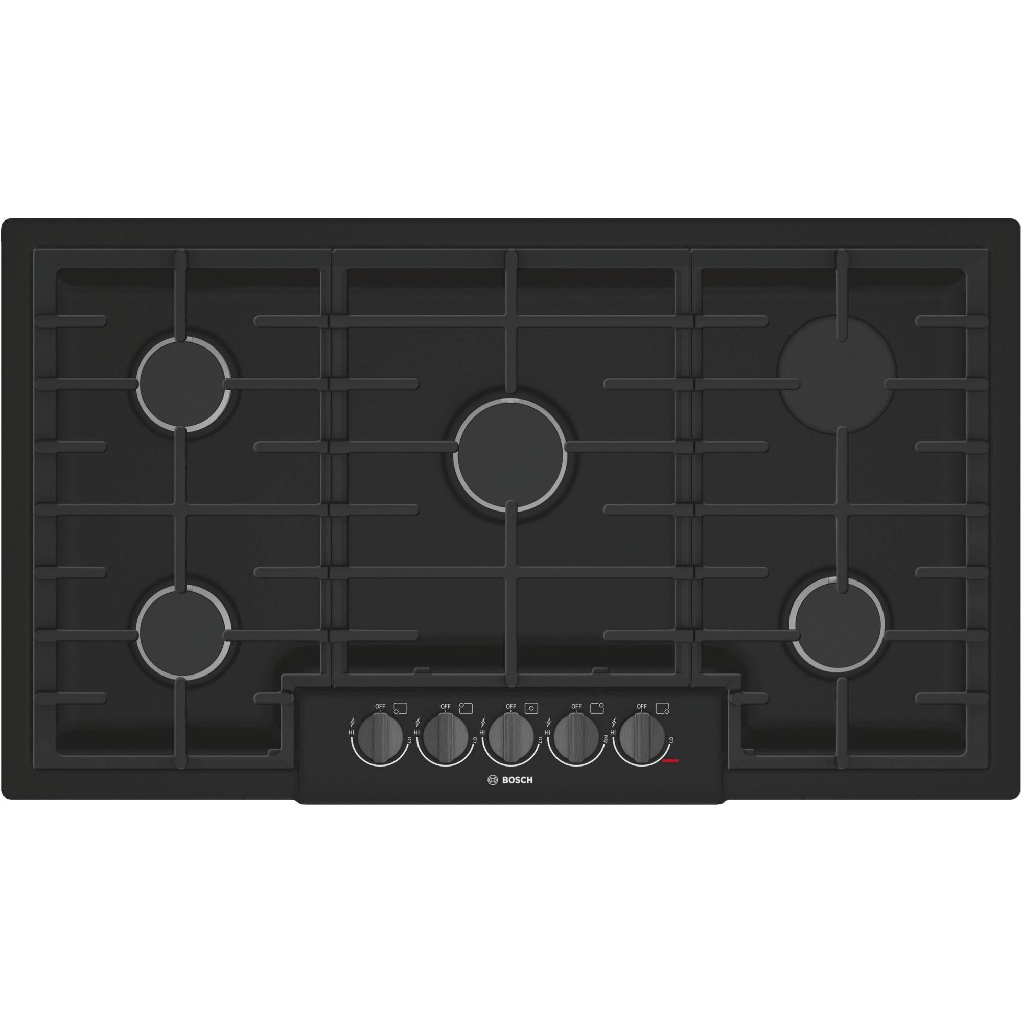 Bosch 36-inch Built-in Gas Cooktop with OptiSim® Burner NGM8646UC IMAGE 1