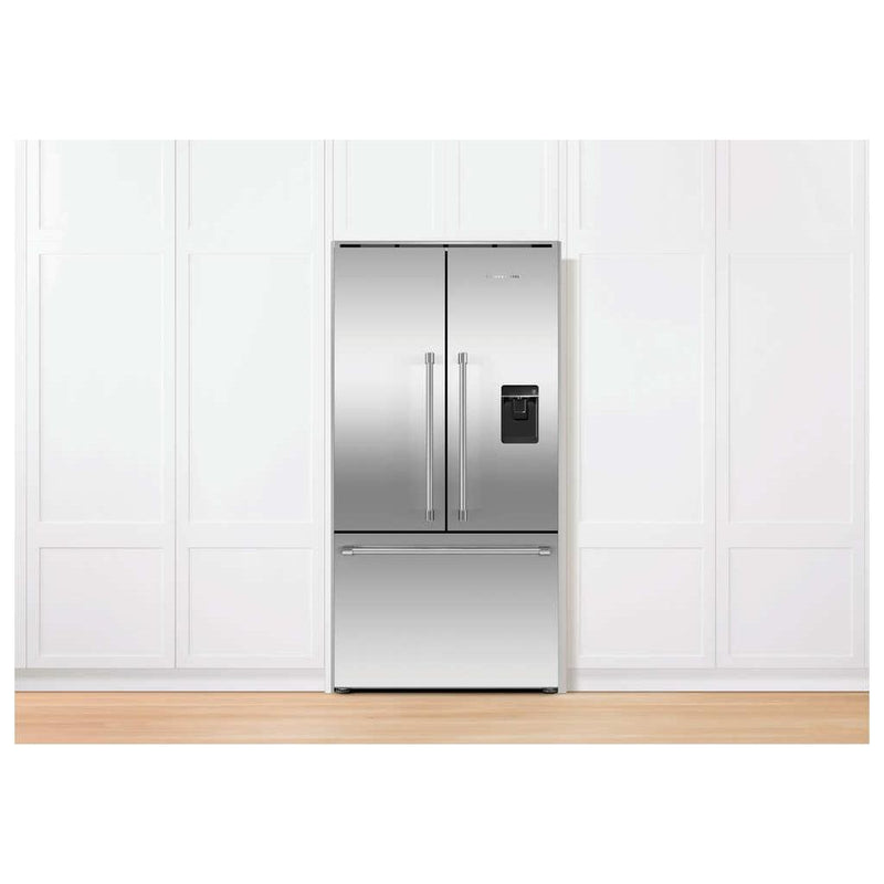 Fisher & Paykel 36-inch, 20.1 cu. ft. French 3-Door Refrigerator RF201ACUSX1 N IMAGE 2