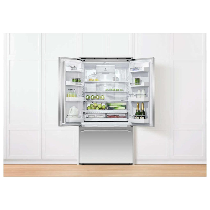 Fisher & Paykel 36-inch, 20.1 cu. ft. French 3-Door Refrigerator RF201ACUSX1 N IMAGE 3