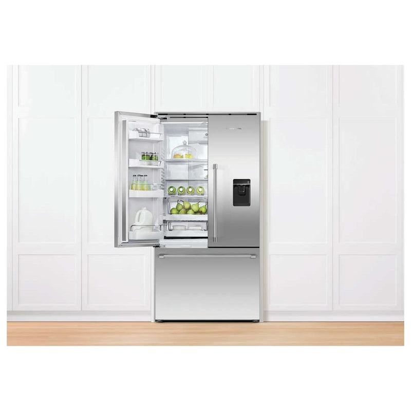 Fisher & Paykel 36-inch, 20.1 cu. ft. French 3-Door Refrigerator RF201ACUSX1 N IMAGE 4