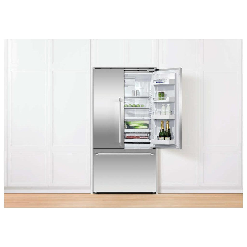 Fisher & Paykel 36-inch, 20.1 cu. ft. French 3-Door Refrigerator RF201ACUSX1 N IMAGE 5