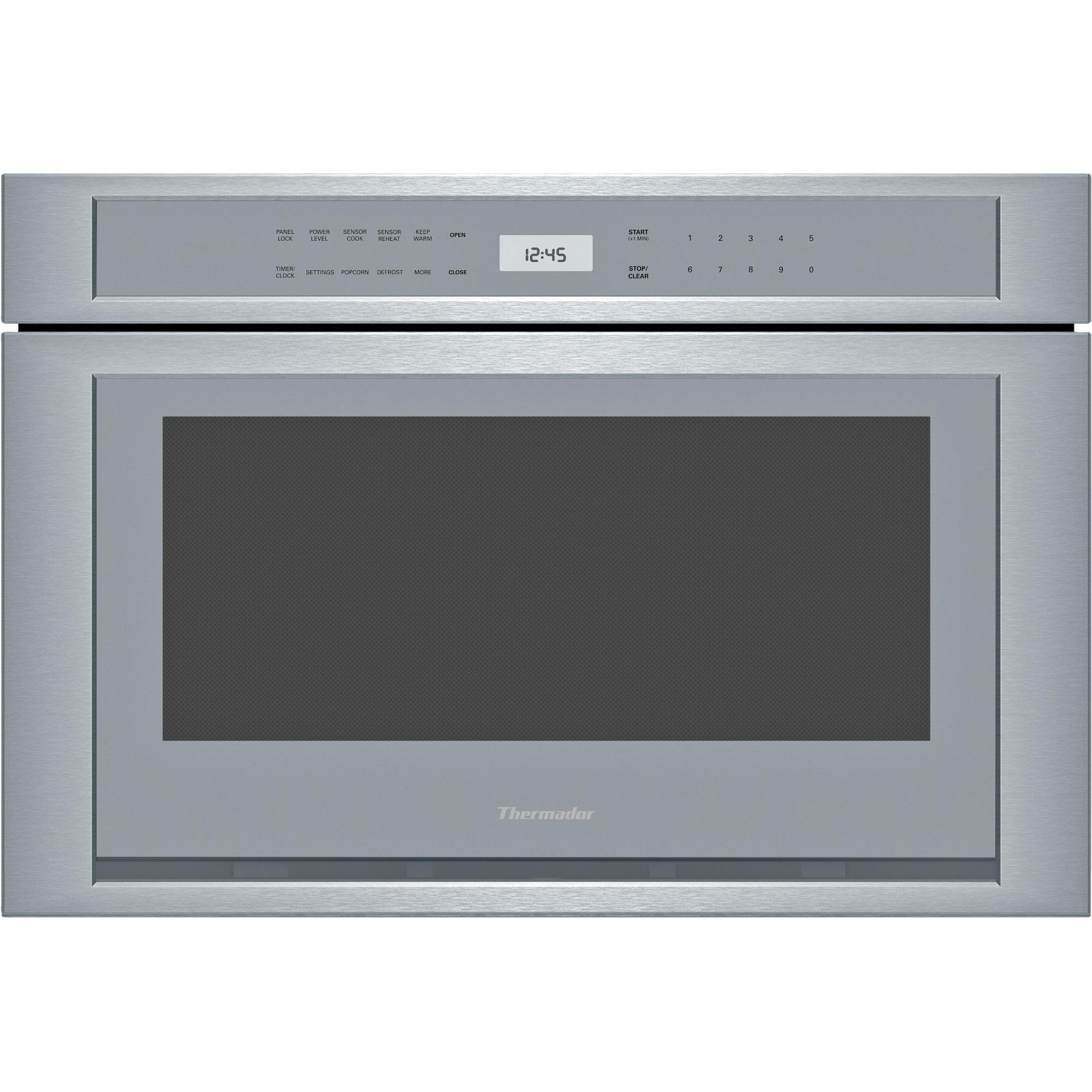 Thermador 24-inch, 1.2 cu.ft. Built-in Drawer Microwave with 10 Cooking Modes MD24WS IMAGE 1