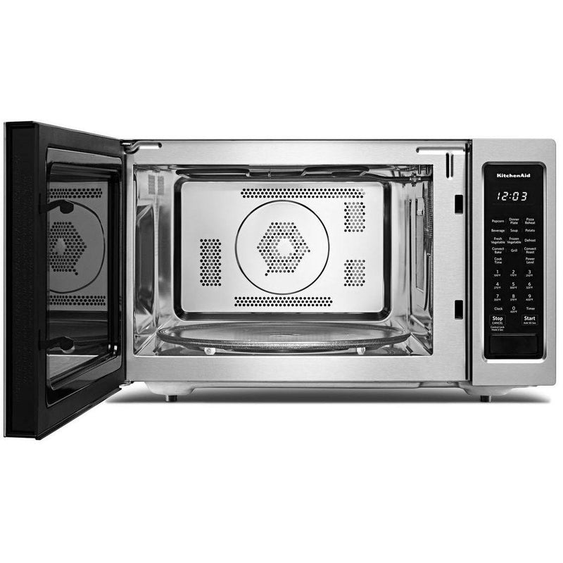 KitchenAid 1.5 cu.ft. Countertop Microwave Oven KMCC5015GSSSP IMAGE 2