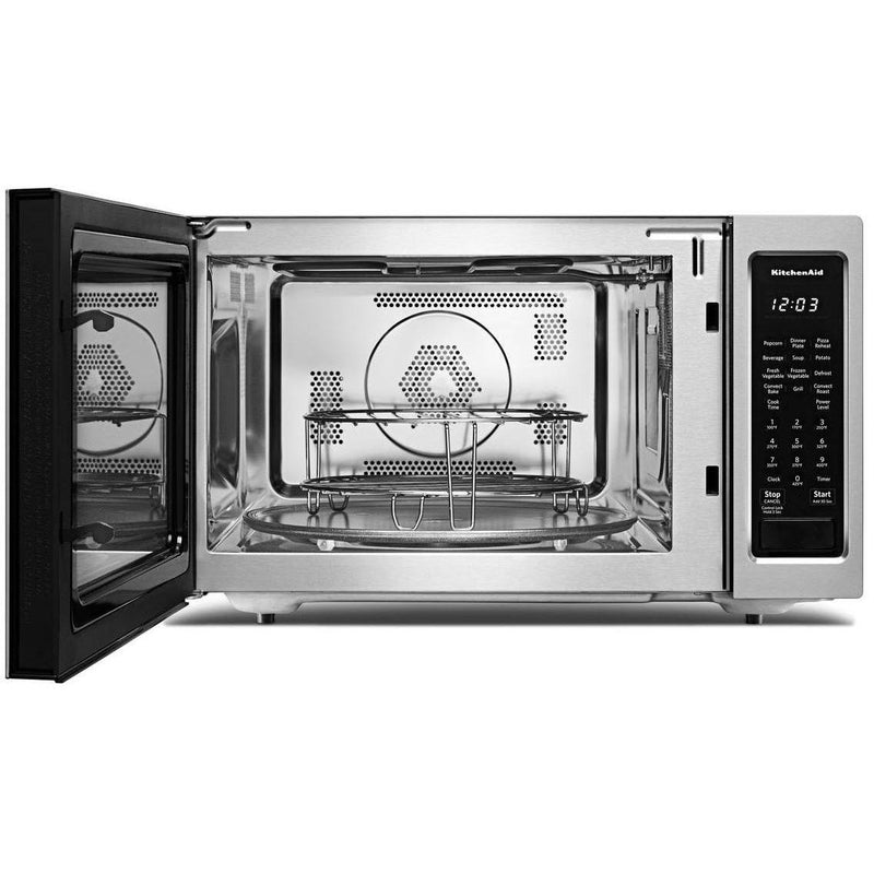 KitchenAid 1.5 cu.ft. Countertop Microwave Oven KMCC5015GSSSP IMAGE 5