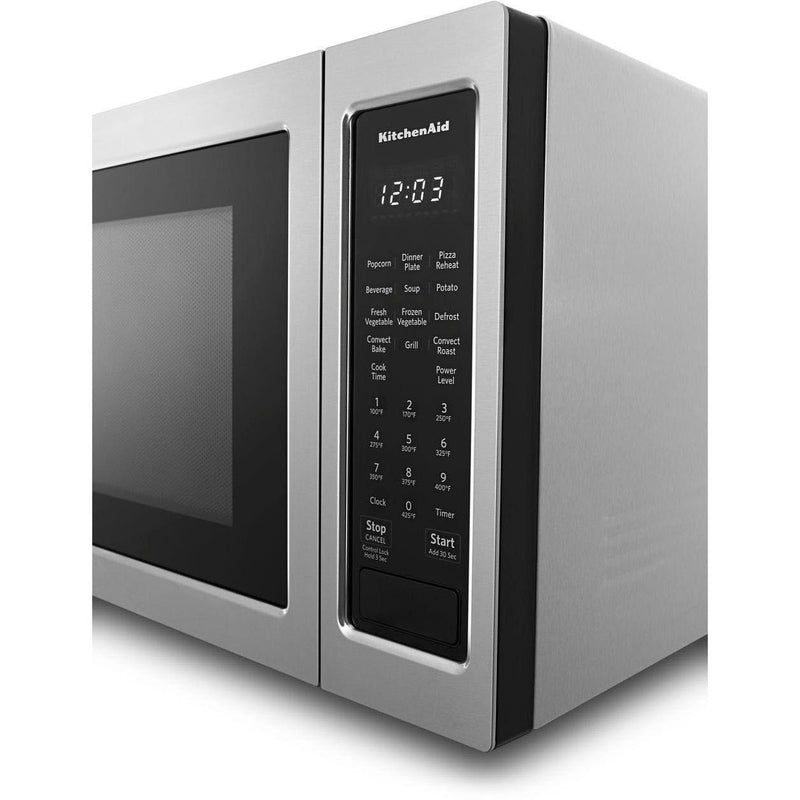 KitchenAid 1.5 cu.ft. Countertop Microwave Oven KMCC5015GSSSP IMAGE 6