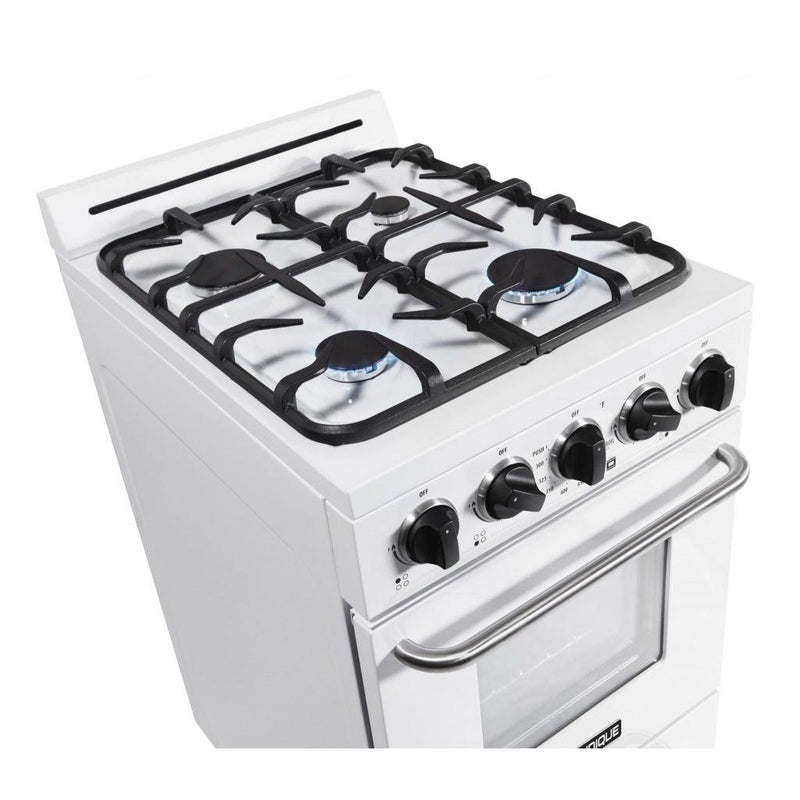 Unique Appliances 20-inch, 2.4 cu.ft. Freestanding Gas Range UGP-20G OF1 W IMAGE 7