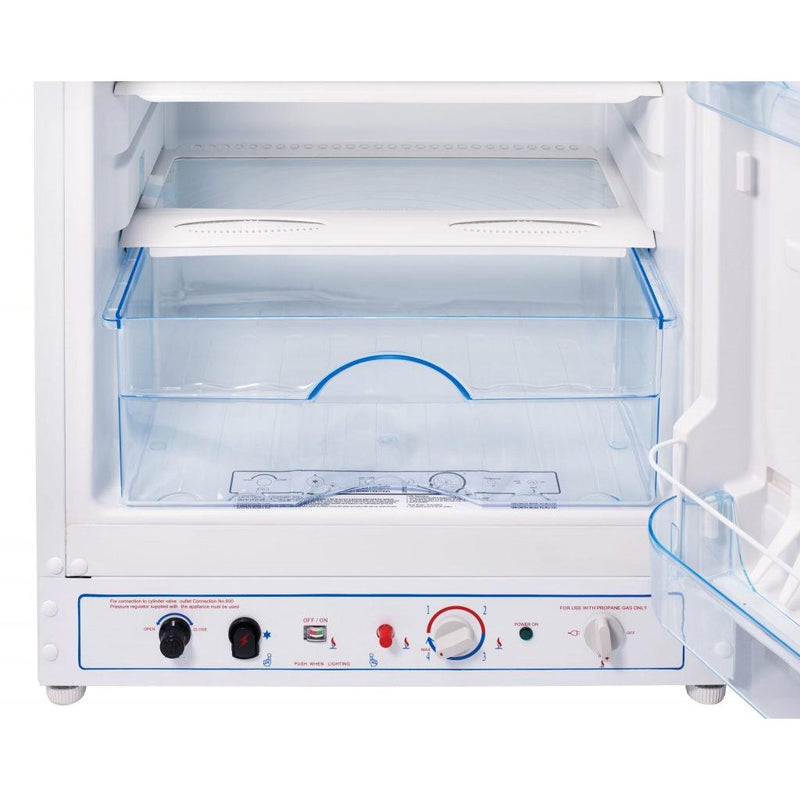 Unique Appliances 23.5-inch, 8 cu.ft. Freestanding Top Freezer UGP-8C CM W IMAGE 2