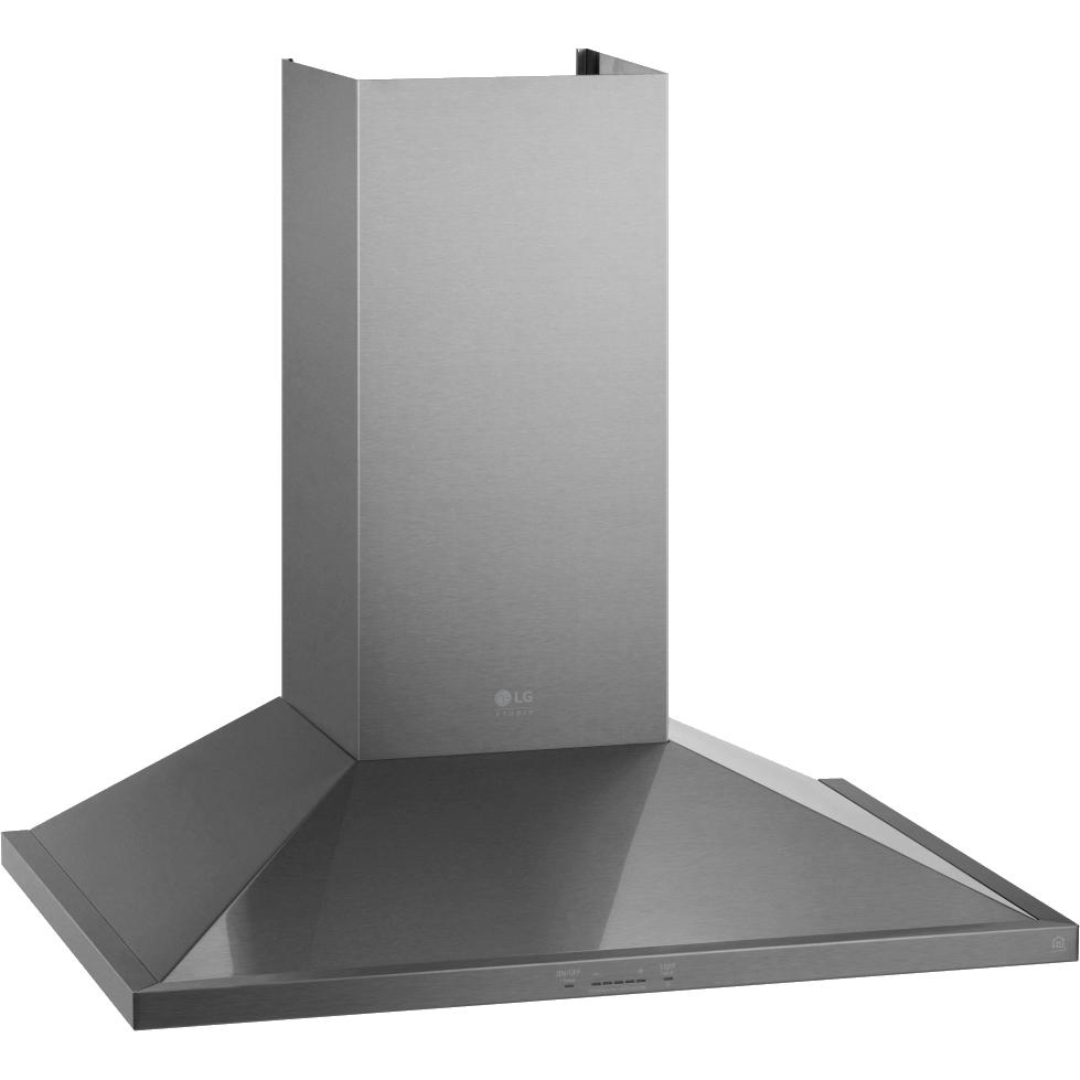 LG 36-inch Wall Mount Range Hood with Wi-Fi LSHD3680ST IMAGE 2