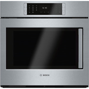 Bosch 30-inch, 4.6 cu. ft. Built-in Single Wall Oven with Convection HBLP451LUCSP IMAGE 1