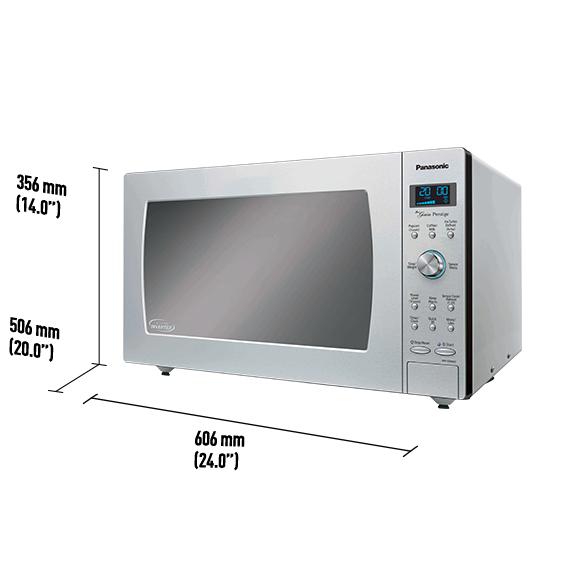 Panasonic 24-inch, 2 cu. ft. Countertop Microwave Oven NNSD986SSP IMAGE 2