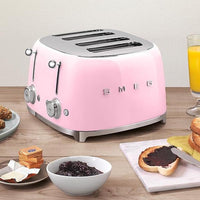 Smeg 4-Slice Toaster TSF03PKUS IMAGE 2
