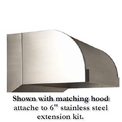 Vent-A-Hood Ventilation Accessories Duct Kits BBE48SSSP IMAGE 2