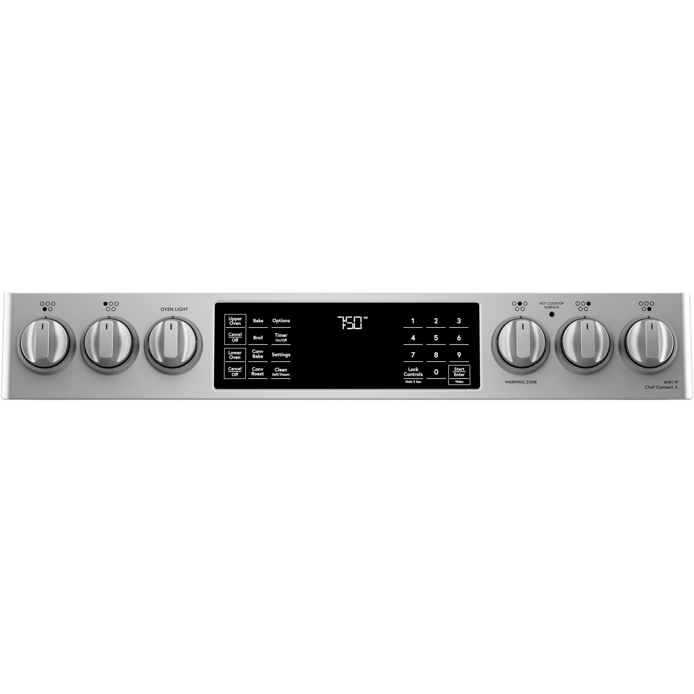 Café 30-inch Slide-in Electric Range with Convection CES750P2MS1 IMAGE 2