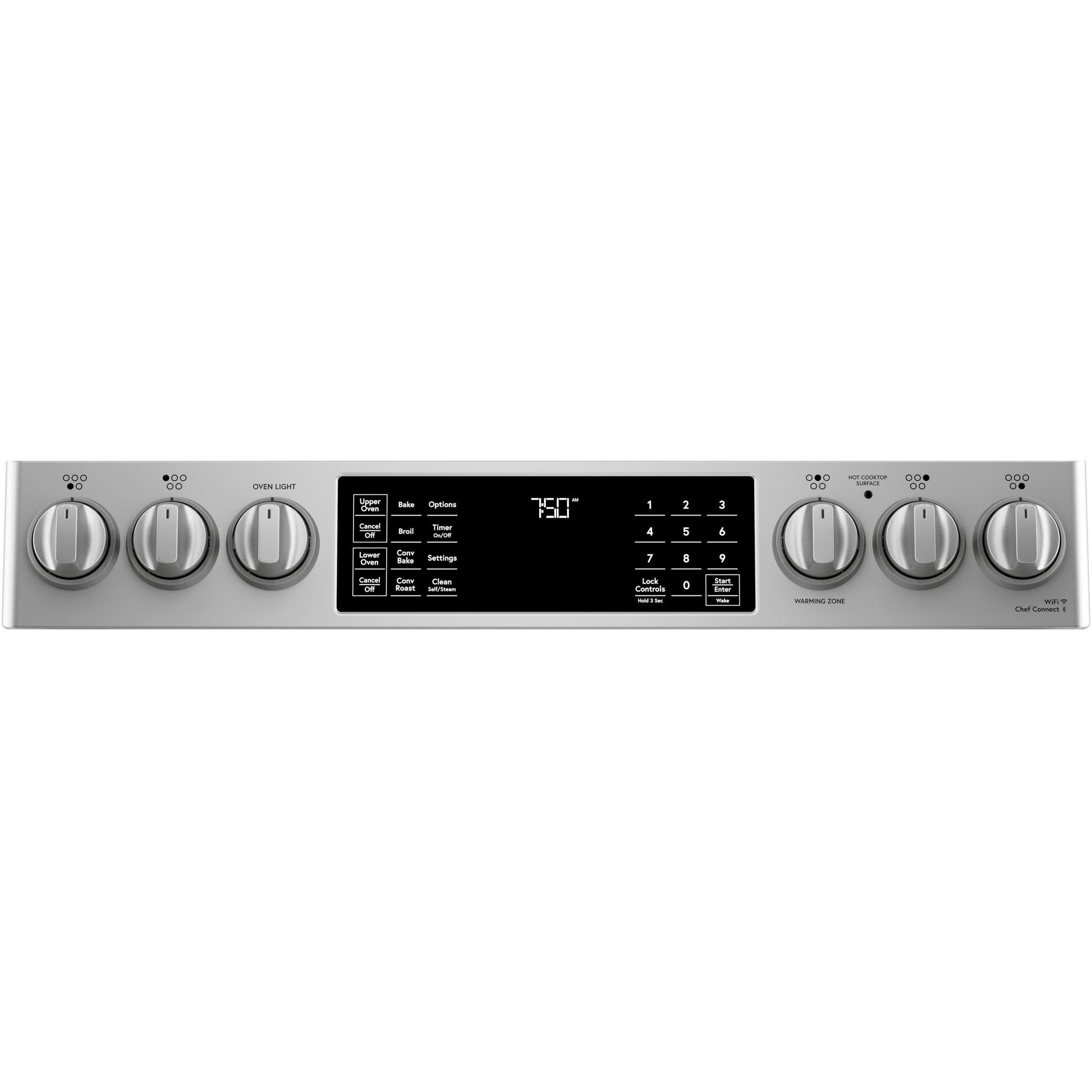 Café 30-inch Slide-in Electric Range with Convection CES750P2MS1 IMAGE 2
