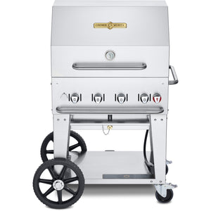 Crown Verity Mobile Gas Grill with Dome Package CV-MCB-30RDP IMAGE 1