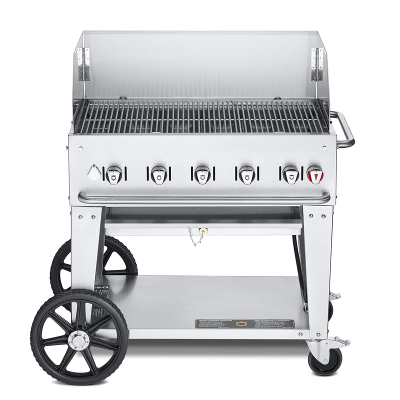 Crown Verity Mobile Gas Grill with Windguard Package CV-MCB-36WGP IMAGE 1