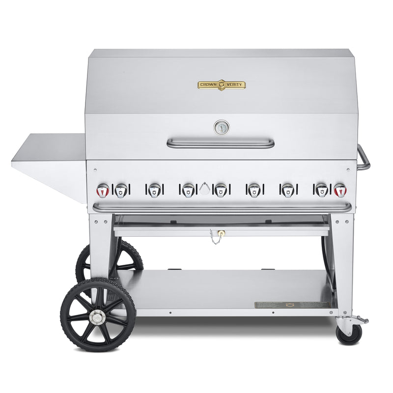 Crown Verity Mobile Gas Grill Package CV-MCB-48PKG-NG IMAGE 1