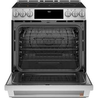 Café 30-inch Slide-in Induction Range with Warming Drawer CHS90XP2MS1 IMAGE 2