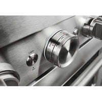 KitchenAid 36-inch Freestanding Dual Fuel Range with Even-Heat™ True Convection KFDC506JSS IMAGE 2