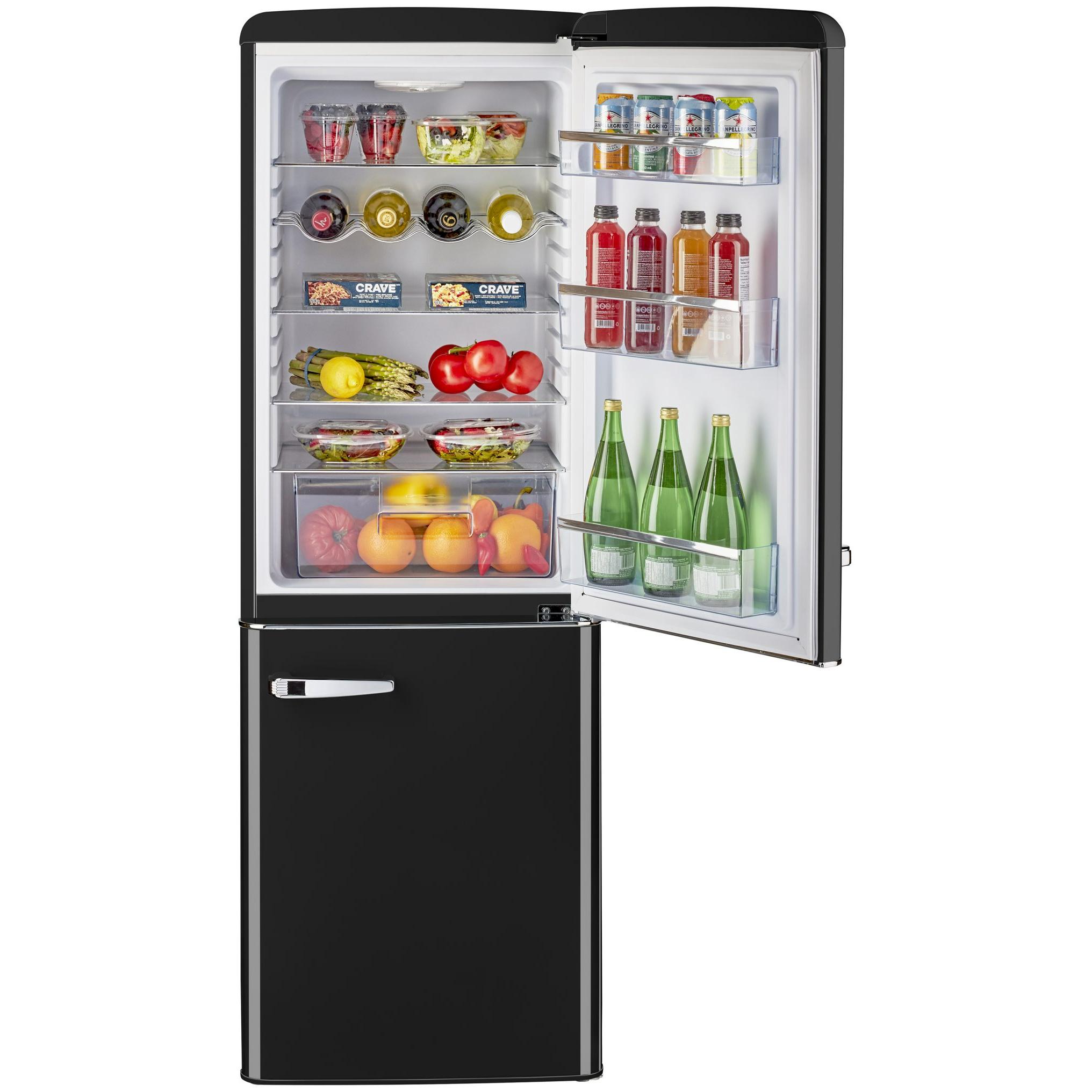 Unique Appliances 21.6-inch, 7 cu.ft. Freestanding Bottom Freezer Refrigerator UGP-215L B AC IMAGE 6
