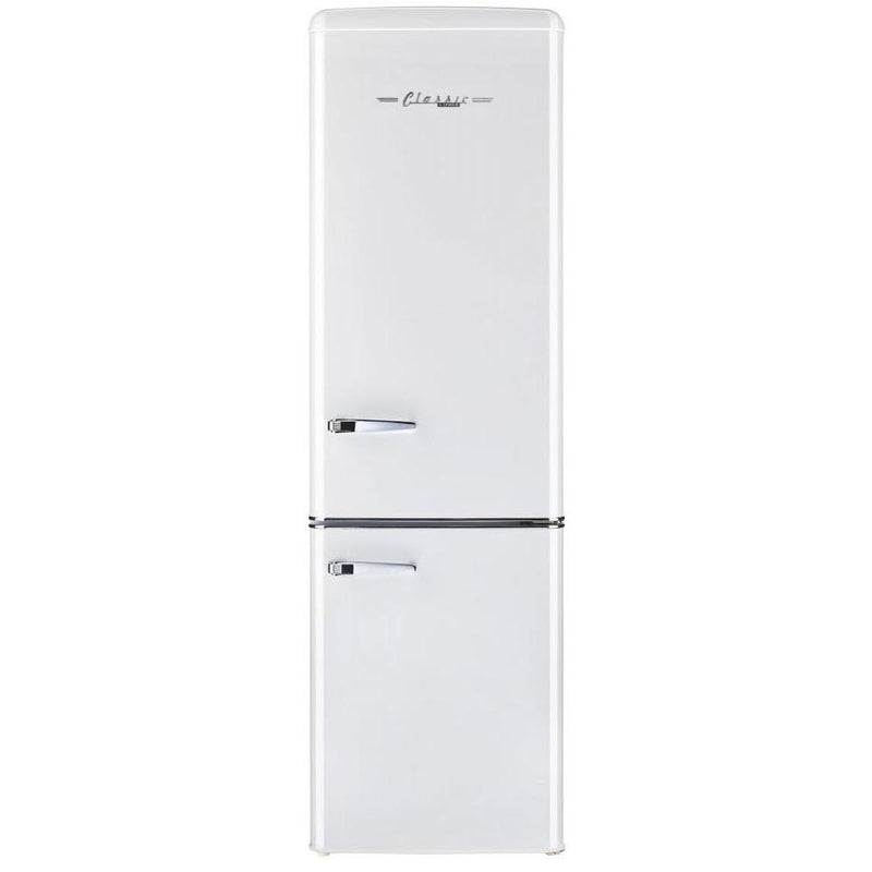 Unique Appliances 21.6-inch, 8.7 cu.ft. Freestanding Bottom Freezer Refrigerator with Wine Racks UGP-275L W AC IMAGE 1