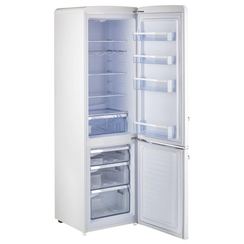 Unique Appliances 21.6-inch, 8.7 cu.ft. Freestanding Bottom Freezer Refrigerator with Wine Racks UGP-275L W AC IMAGE 2