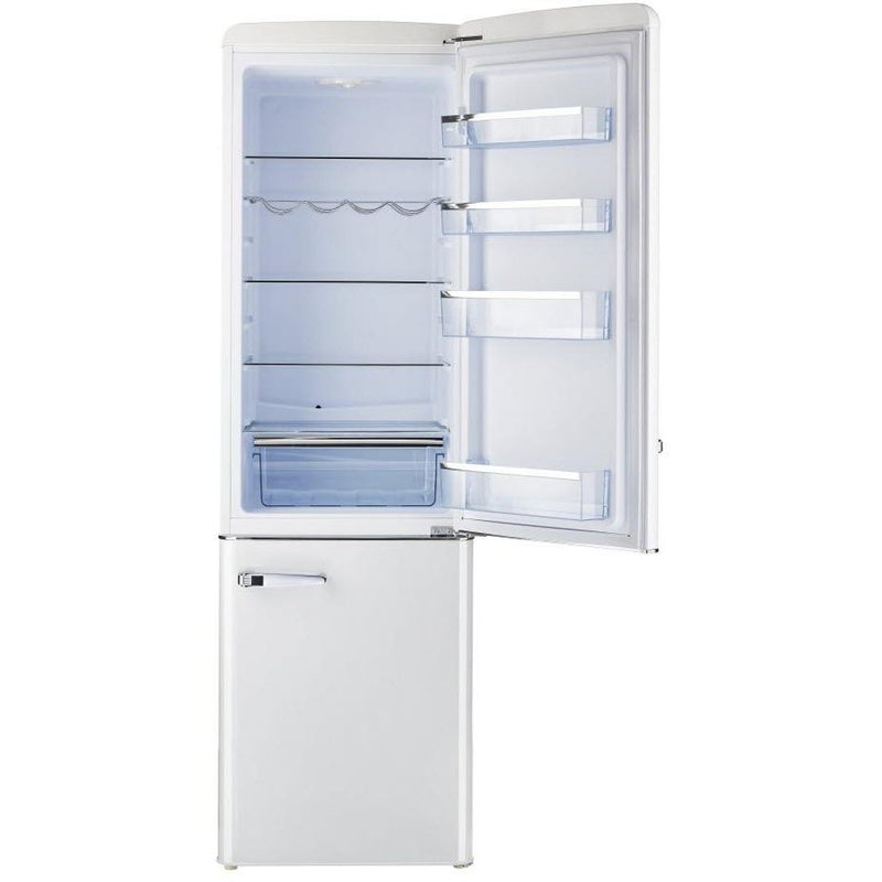Unique Appliances 21.6-inch, 8.7 cu.ft. Freestanding Bottom Freezer Refrigerator with Wine Racks UGP-275L W AC IMAGE 5