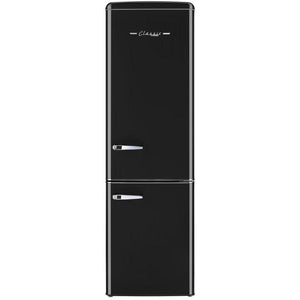 Unique Appliances 21.6-inch, 8.7 cu.ft. Freestanding Bottom Freezer Refrigerator with Wine Racks UGP-275L B AC IMAGE 1