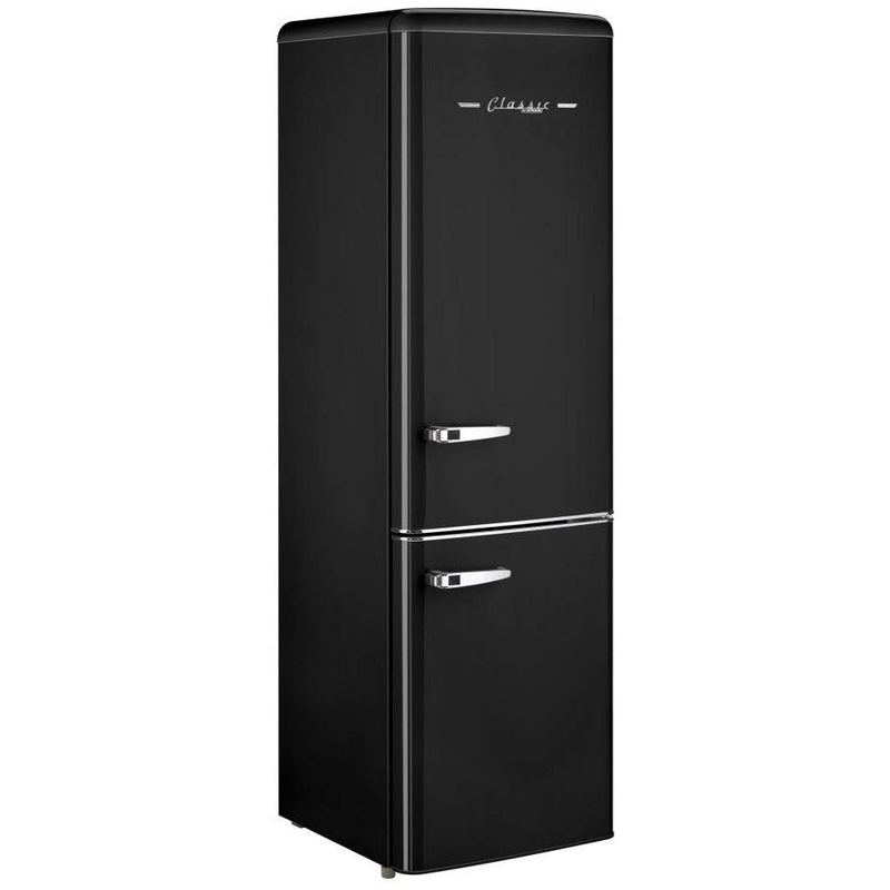 Unique Appliances 21.6-inch, 8.7 cu.ft. Freestanding Bottom Freezer Refrigerator with Wine Racks UGP-275L B AC IMAGE 2