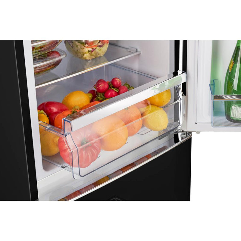 Unique Appliances 21.6-inch, 8.7 cu.ft. Freestanding Bottom Freezer Refrigerator with Wine Racks UGP-275L B AC IMAGE 7