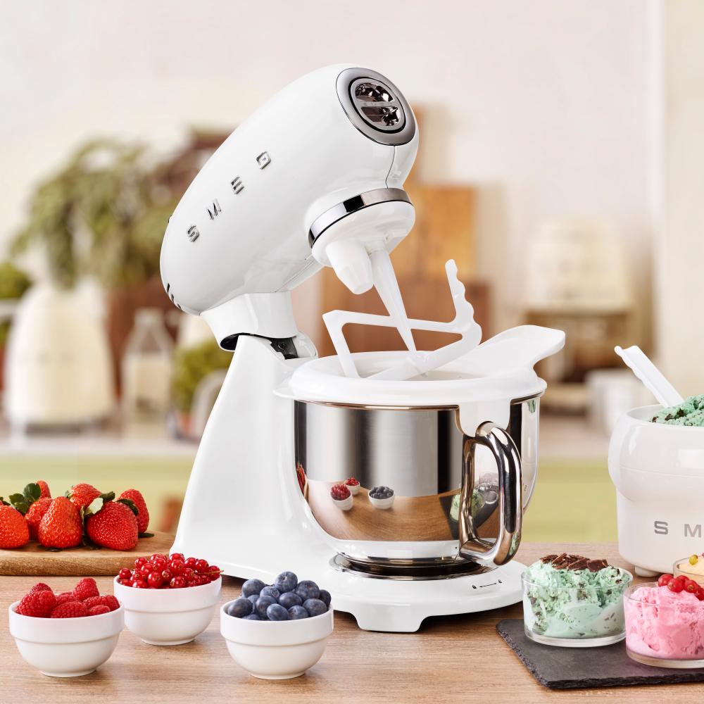 Smeg Standmixer Smeg Cake Mixer White Stand Mixer Retro-Style