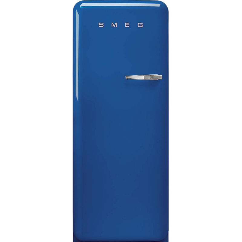 Smeg 24-inch, 9.92 cu. ft. Top Freezer Refrigerator FAB28ULBE3 IMAGE 1