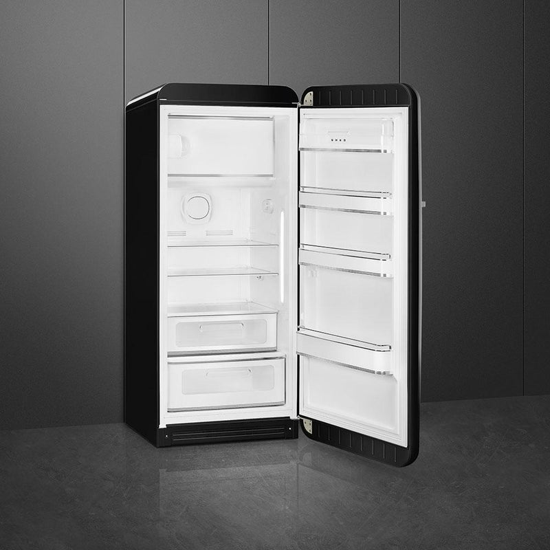 Smeg 24-inch, 9.92 cu. ft. Top Freezer Refrigerator FAB28URBL3 IMAGE 2