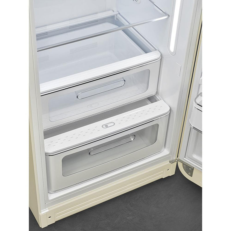 Smeg 24-inch, 9.92 cu. ft. Top Freezer Refrigerator FAB28URCR3 IMAGE 5