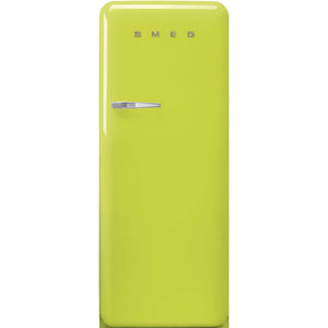 Smeg 24-inch, 9.92 cu. ft. Top Freezer Refrigerator FAB28URLI3 IMAGE 1