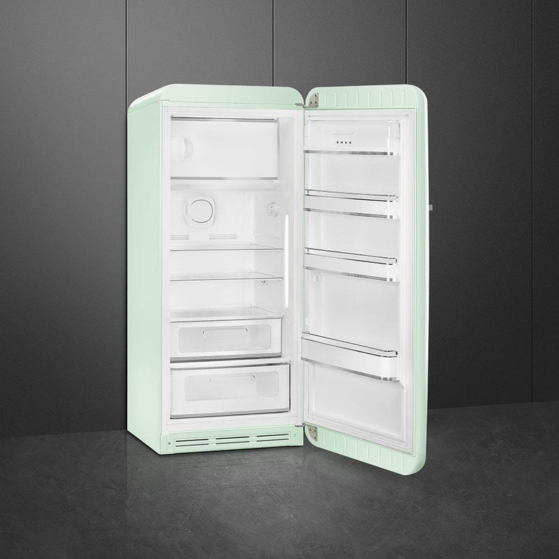 Smeg 24-inch, 9.92 cu. ft. Top Freezer Refrigerator FAB28URPG3 IMAGE 2