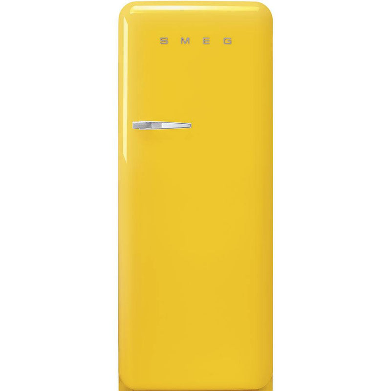 Smeg 24-inch, 9.92 cu. ft. Top Freezer Refrigerator FAB28URYW3 IMAGE 1