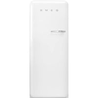 Smeg 24-inch, 9.92 cu. ft. Top Freezer Refrigerator FAB28ULWH3 IMAGE 1