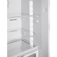 Smeg 24-inch, 11.7 cu. ft. Bottom Freezer Refrigerator FAB32URCR3 IMAGE 2