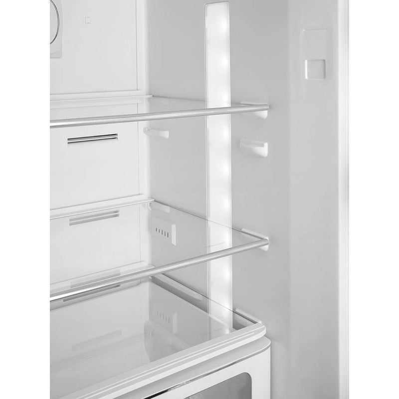 Smeg 24-inch, 11.7 cu. ft. Bottom Freezer Refrigerator FAB32URCR3 IMAGE 2
