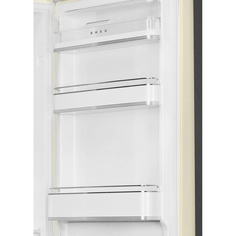 Smeg 24-inch, 11.7 cu. ft. Bottom Freezer Refrigerator FAB32URCR3 IMAGE 3