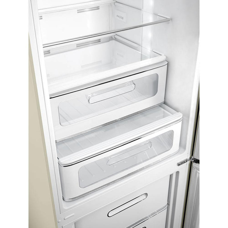 Smeg 24-inch, 11.7 cu. ft. Bottom Freezer Refrigerator FAB32URCR3 IMAGE 5